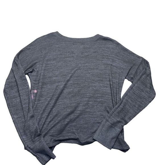 Abercrombie and Fitch Soft Cozy Long Sleeve Lightweight Sweater Womens S Black - Picture 4 of 8